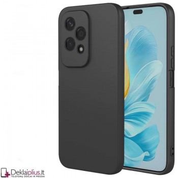 Liquid Air silikoninis juodas dėklas - su kameros apsauga (Huawei Honor 200 Lite) Liquid Air silikoninis juodas dėklas - su kameros apsauga (Huawei Honor 200 Lite)